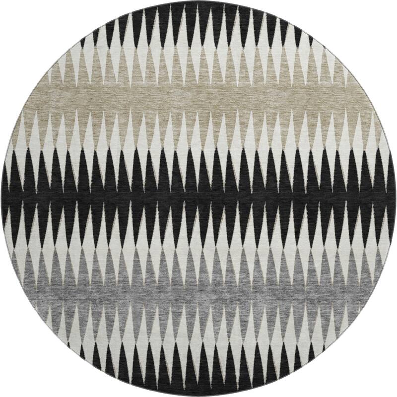 Premium Washable Super Soft Modern Ziggy Mayfield Rug