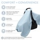 preview thumbnail 12 of 45, Comfy Cubs Baby Car Seat Cover - Infant Car Seat Cover for Sun with Large Size Car Seat Canopy