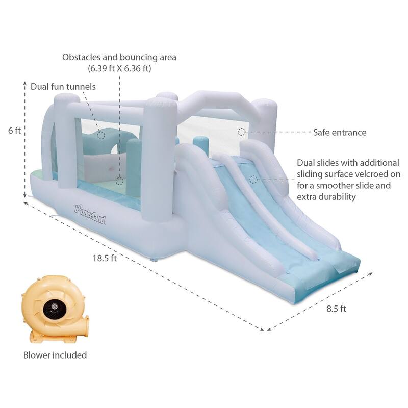 Bounceland Obstacle Dream Bouncer Combo Slides