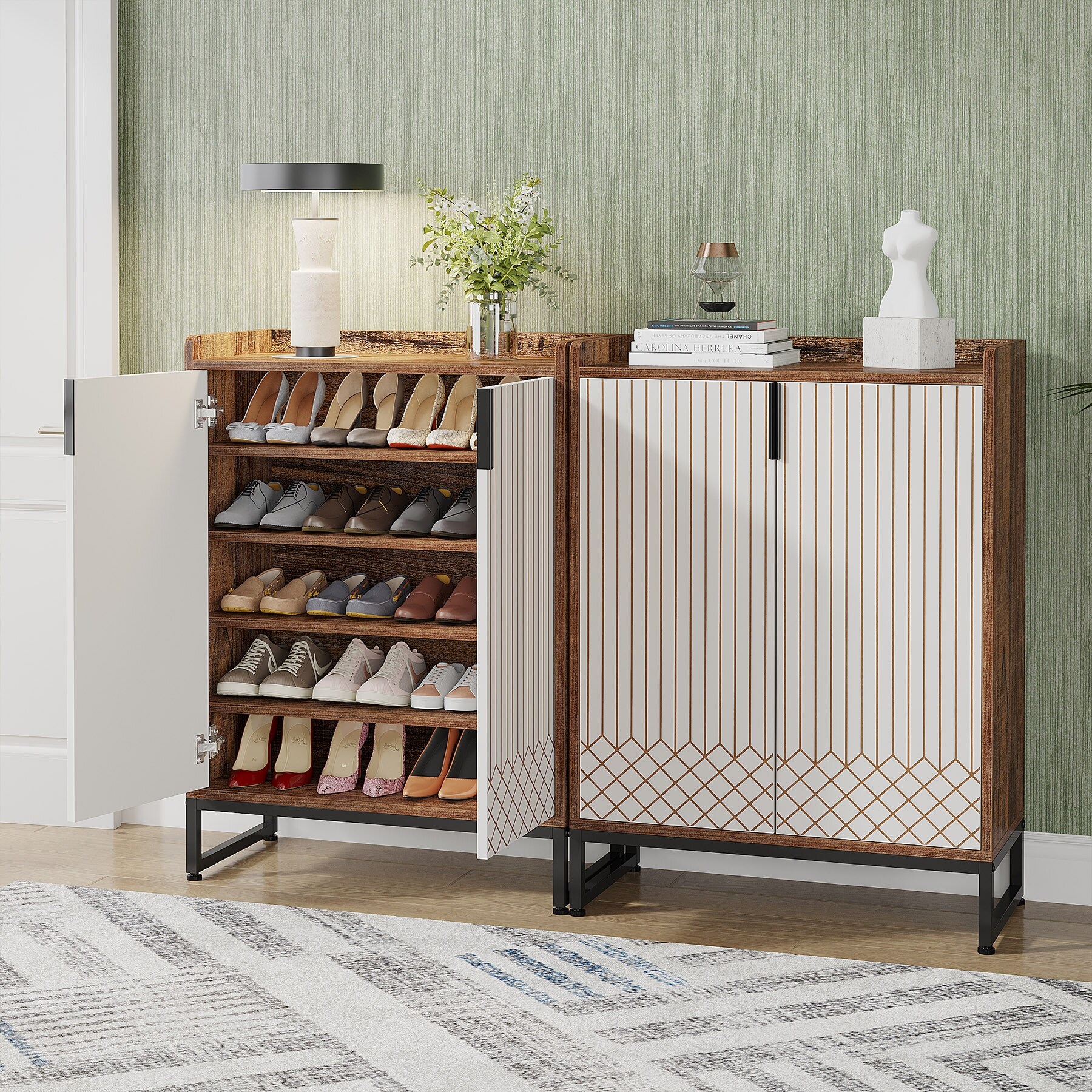 Bed bath and beyond shoe rack over the door online