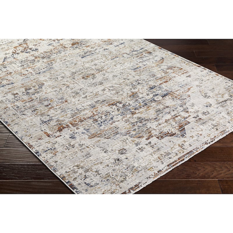 Livabliss Edmonton Classic Border Area Rug