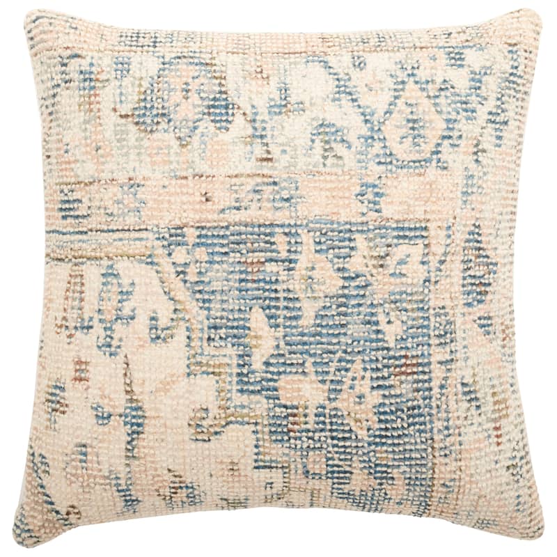 SAFAVIEH Home Charli 18-inch Navy Decorative Pillow