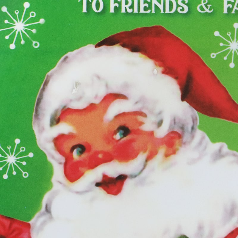 Mr. Christmas 12 in. Santa's Giving Plate