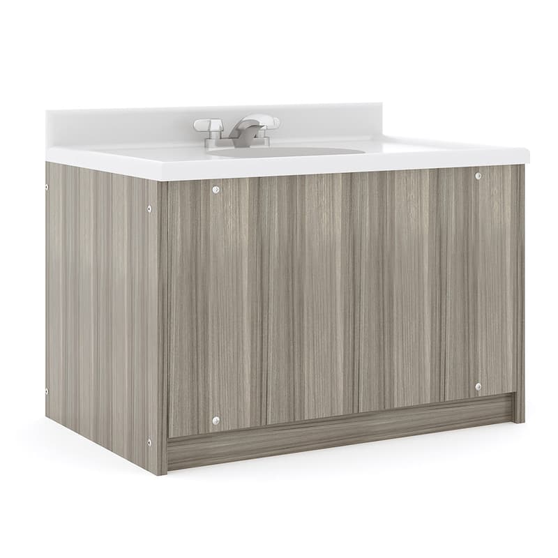 Tot Mate Single Laminate Floor Vanity - 31" x 21" x 21.5"; Unassembled
