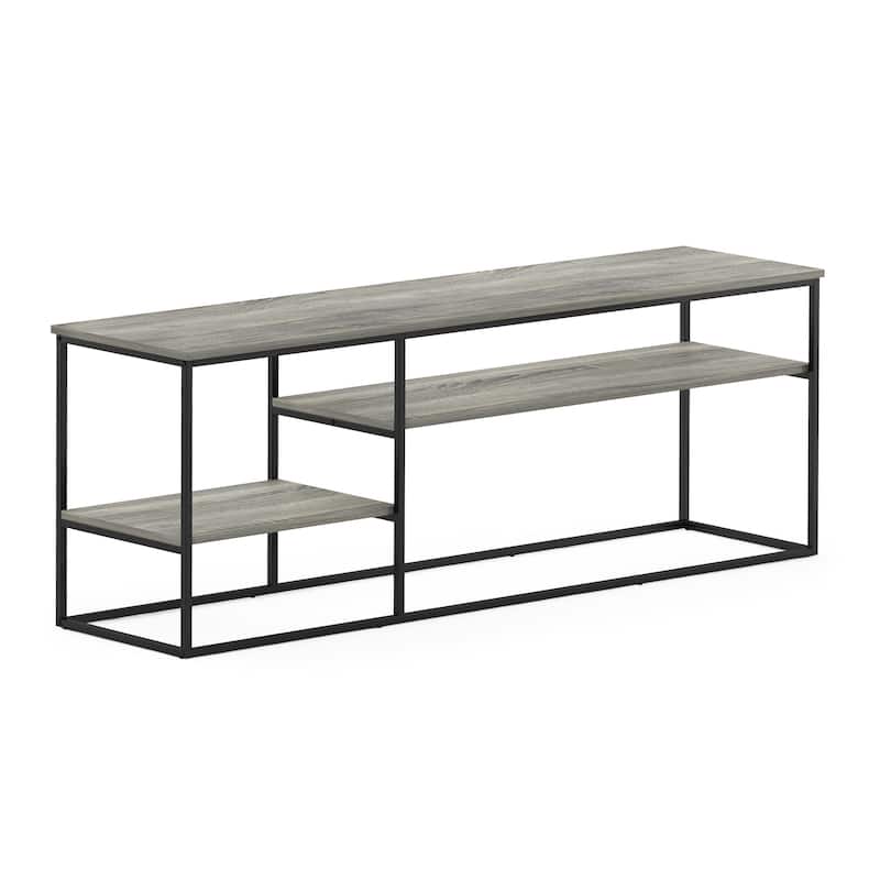 Furinno Moretti Modern Lifestyle TV Stand for TV up to 65 Inch, Columbia Walnut