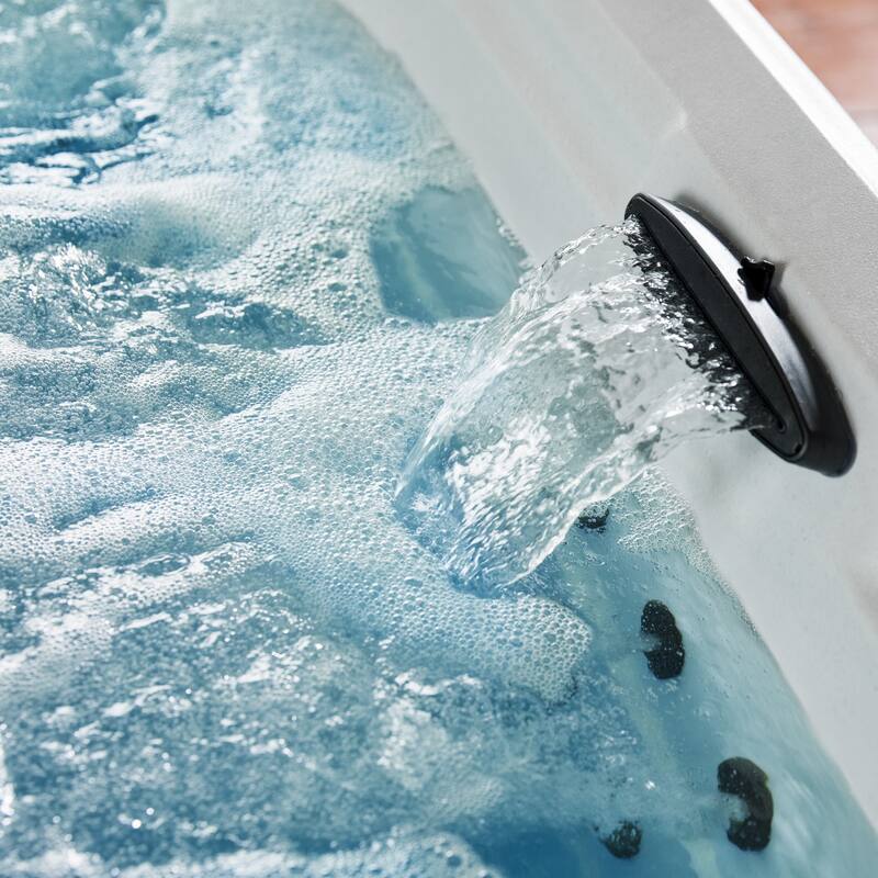 Lifesmart LS700DX 7-Person 90-Jet 230v Spa with Waterfall