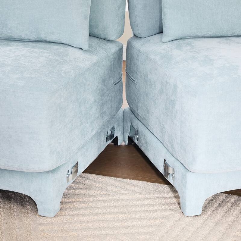 Chenille Fabric sofa