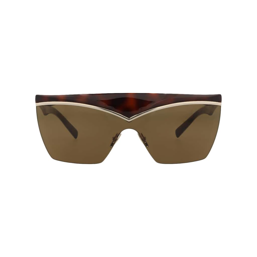 Saint Laurent Shield-Frame Injection Sunglasses