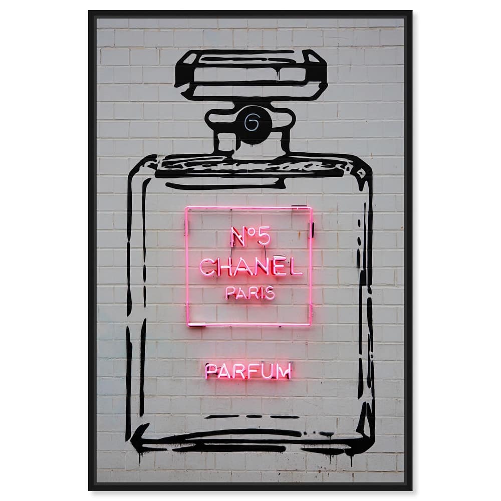 Parisian Perfume Canvas by Art Remedy