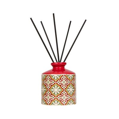 Wax Lyrical Fired Earth Emperors Red Tea Ceramic Reed Diffuser - 400ml