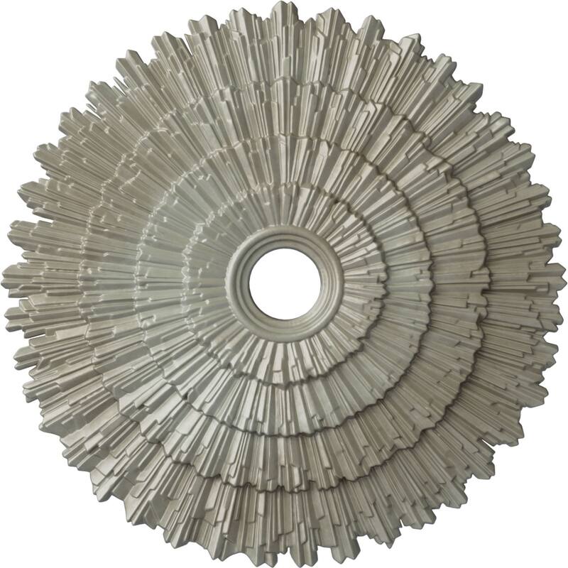 24 3/4"OD x 3 1/4"ID x 1 7/8"P Eryn Ceiling Medallion