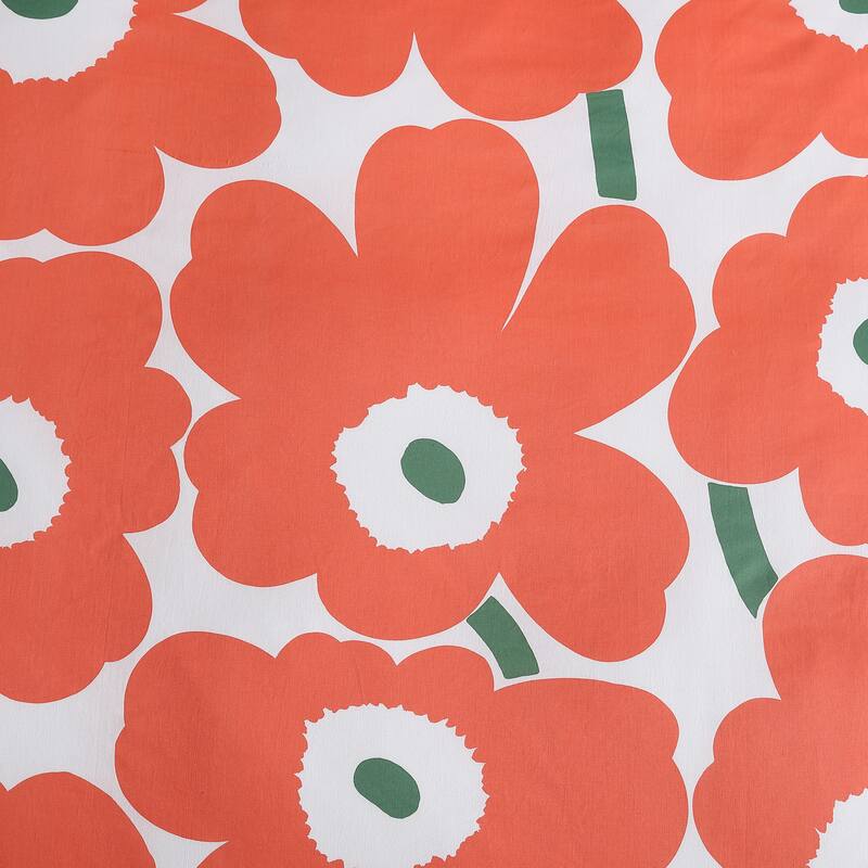 Marimekko Unikko Organic Cotton Duvet Cover Set