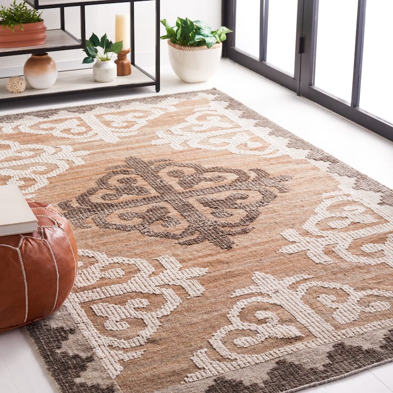 SAFAVIEH Hand-knotted Kenya Marise Southwestern Tribal Wool Rug