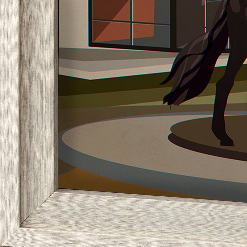 Regina Go (XL) Framed Art Print