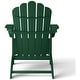 preview thumbnail 153 of 156, Aderson Outdoor Poly Adirondack Chair With Ottoman And Side Table 12-Piece Set
