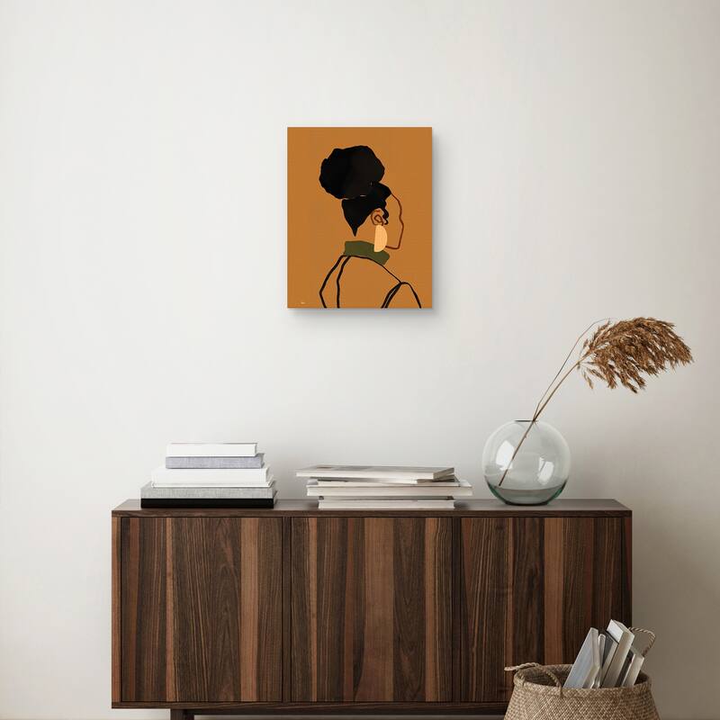 Gina Canvas Art Print