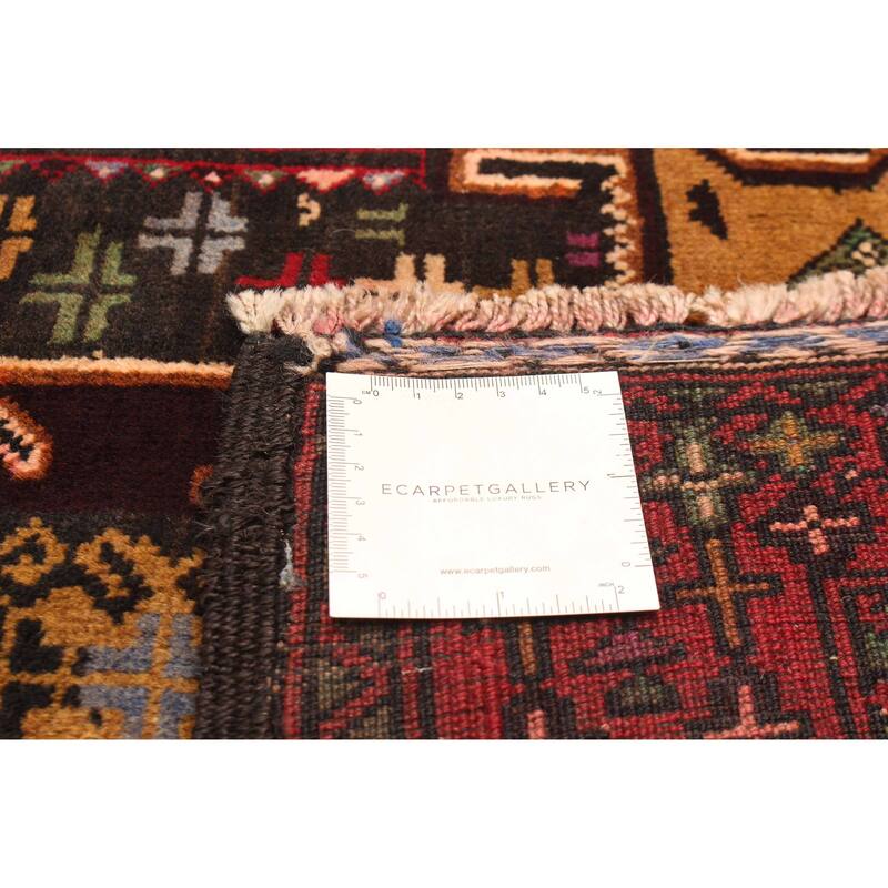 ECARPETGALLERY Hand-knotted Teimani Brown Wool Rug - 3'9 x 6'6