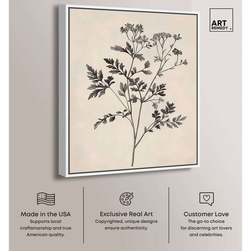 Aniseed Anatomy I Canvas by Art Remedy
