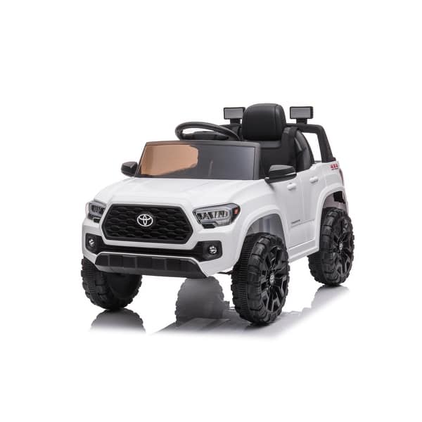 slide 2 of 6, Electric Kids Ride On Car, 12V with Parent Remote Control White