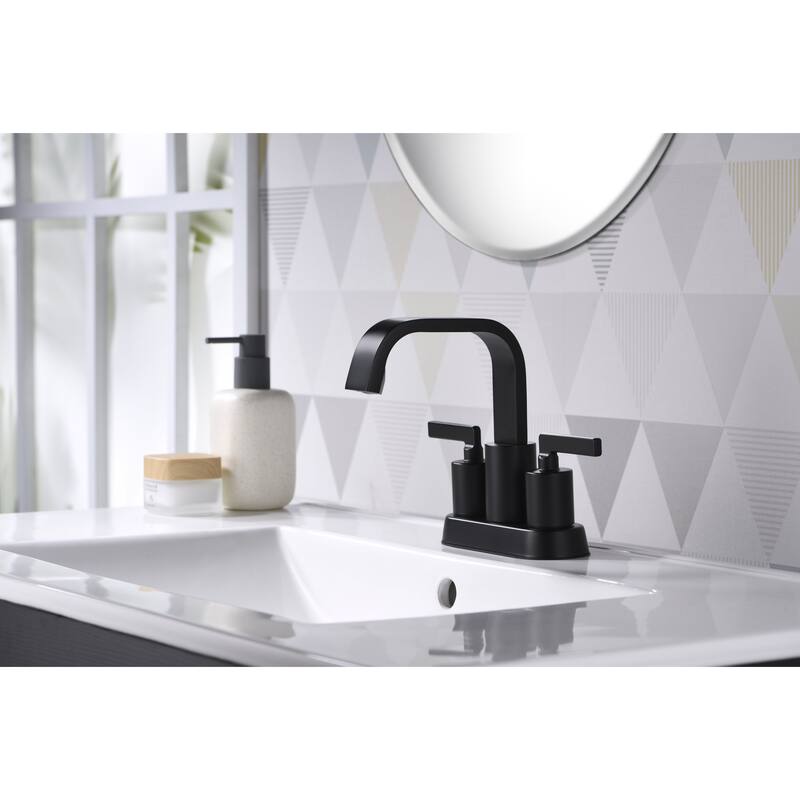 Ultra Faucets Ardua Collection Two-Handle 4" Centerset Lavatory Faucet