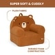 preview thumbnail 2 of 3, Deluxe Cozee Teddy Bear Chair