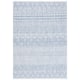 SAFAVIEH Courtyard Zorana Indoor/ Outdoor Waterproof Patio Backyard Rug - 2' x 3'7" - Ivory/Navy