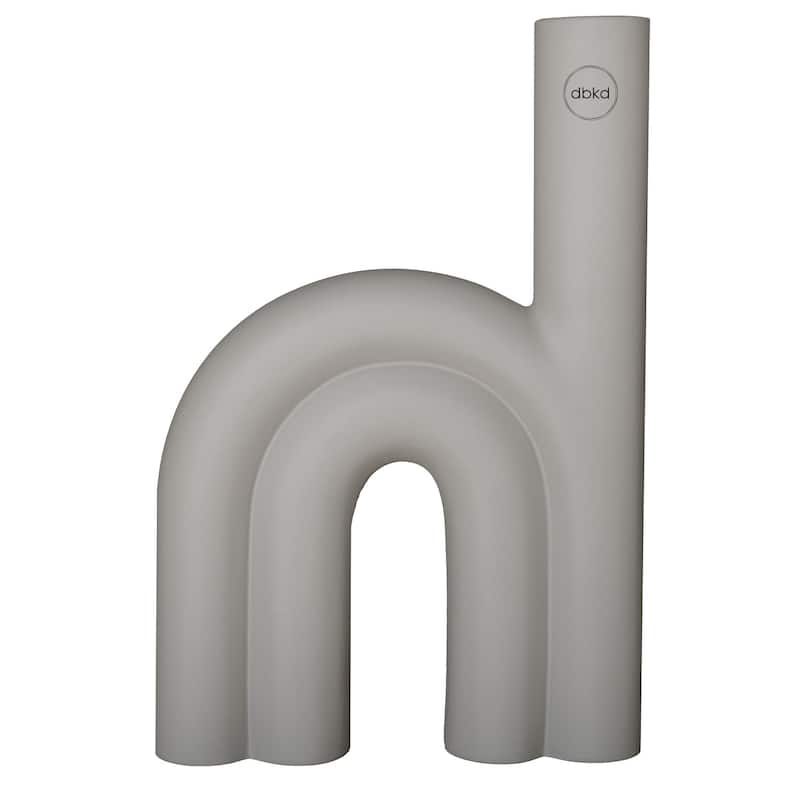 Lg. ROPE Vase Sandy Mole - Sandy mole