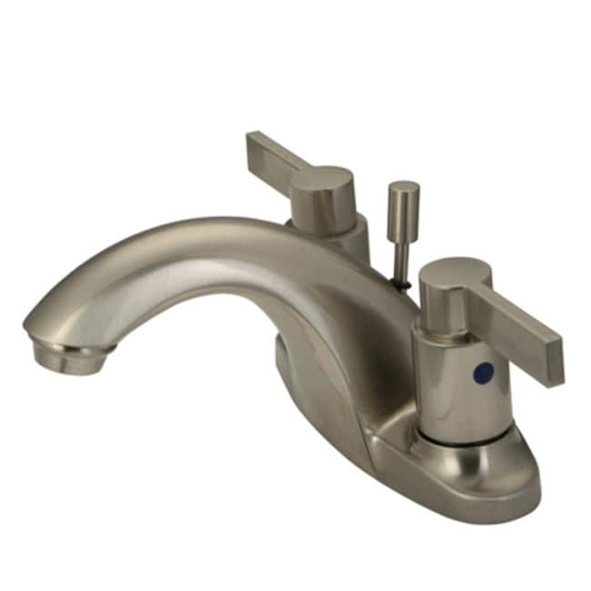 Kingston Brass Nuvo Fusion Centerset Bathroom Faucet - Free Metal