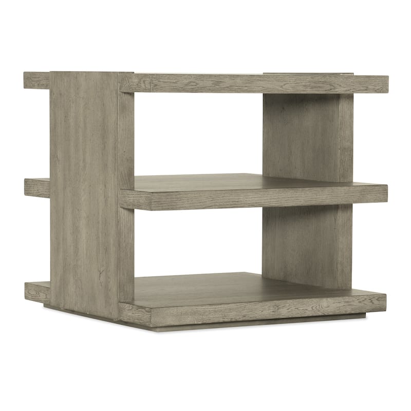 Hooker Furniture 6150-80113 26" Wide Wood Veneer End Table - Medium Wood