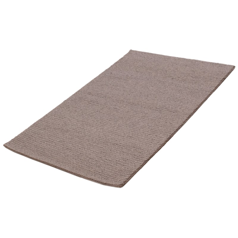 ECARPETGALLERY Braid weave Sienna Grey Wool Rug - 4'0 x 6'1