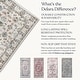preview thumbnail 10 of 9, Delara Machine Washable Area Rug, Soft & Durable, Non-Slip Backing, Eco- Friendly GRS certified.