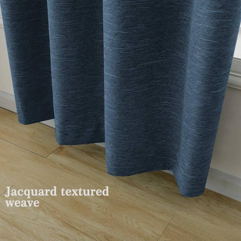 Slinding Glass Door Curtains, Blackout Extra Wide Patio Curtain Drapes Polyester Belmar Grommet Panel