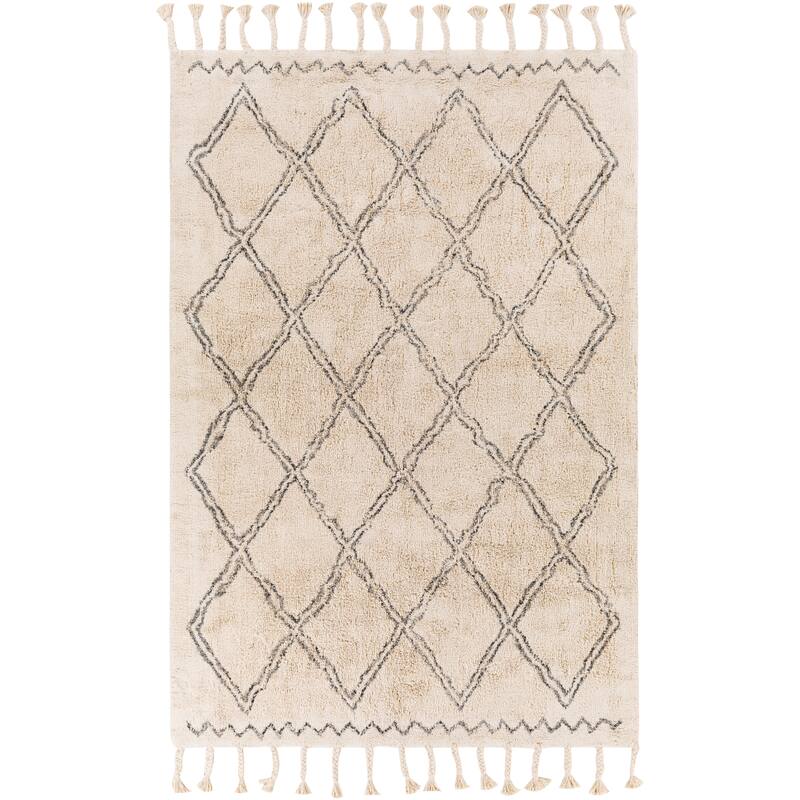Artistic Weavers Taza Hand Loomed Moroccan Cotton Rug