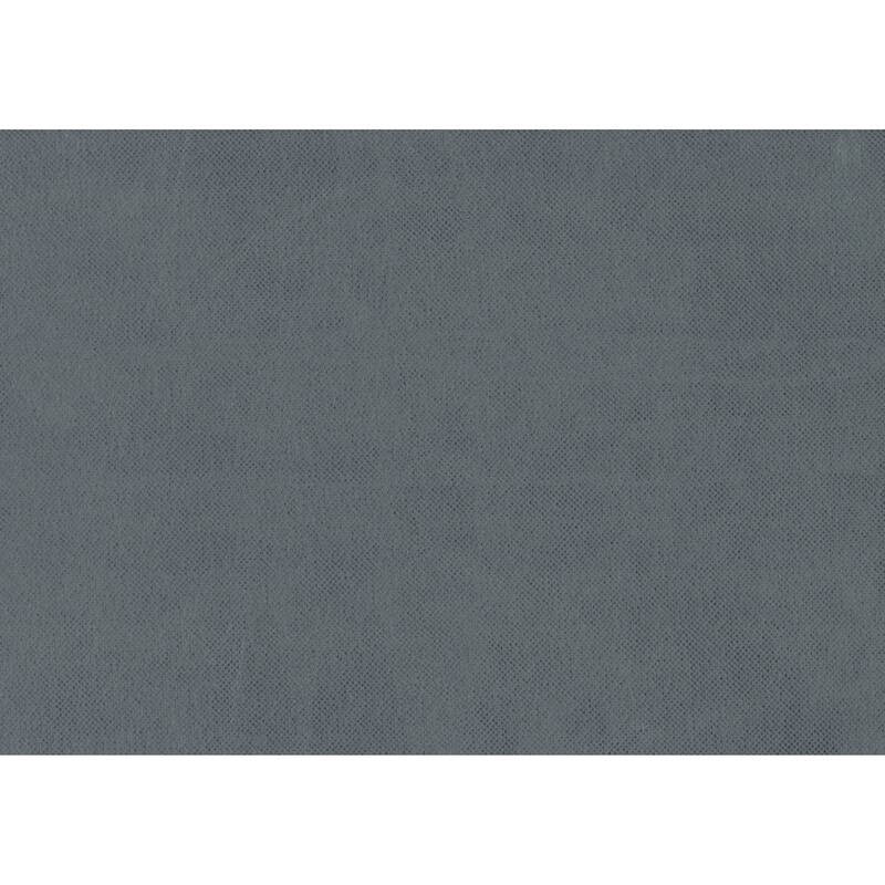 Black Metal Frame Eastern King Mattress Foundation with Textured Fabric Cover