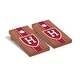preview thumbnail 1 of 3, Harvard Crimson 2x4 Pro Cornhole Boards - V5 Include Carrying Case