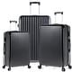 Hard Case Luggage Sets Clearance Expandable 3 Piece Set ABS+PC Material ...