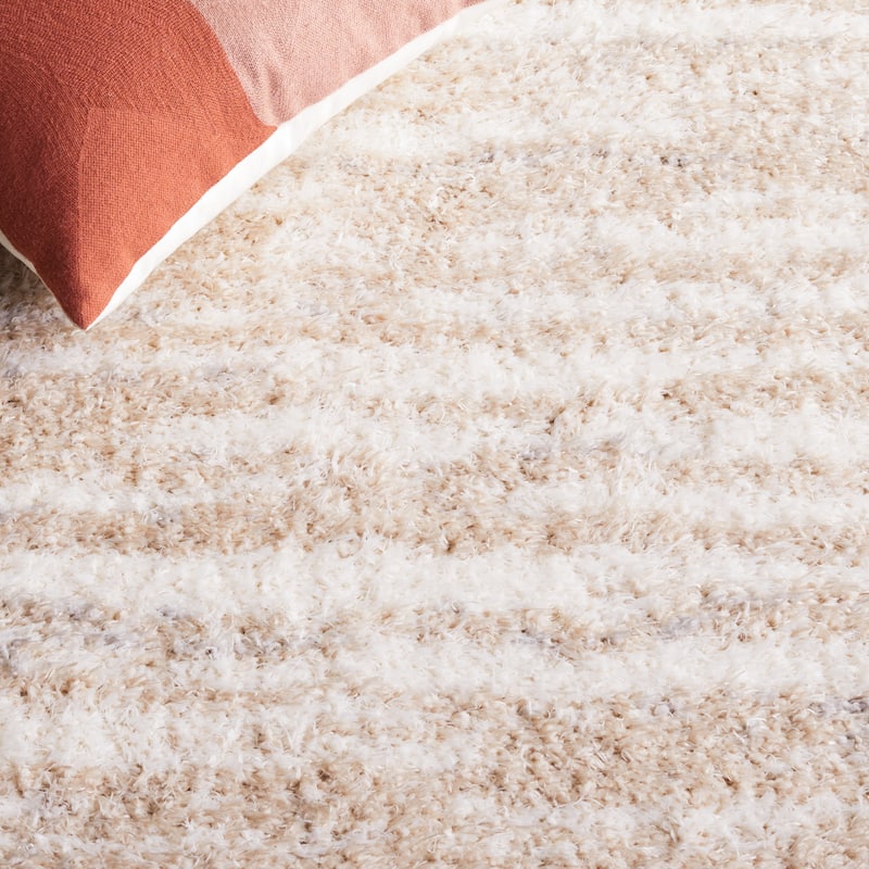 SAFAVIEH Lindsay Shag Shirlene Modern Abstract 2-inch Thick Rug