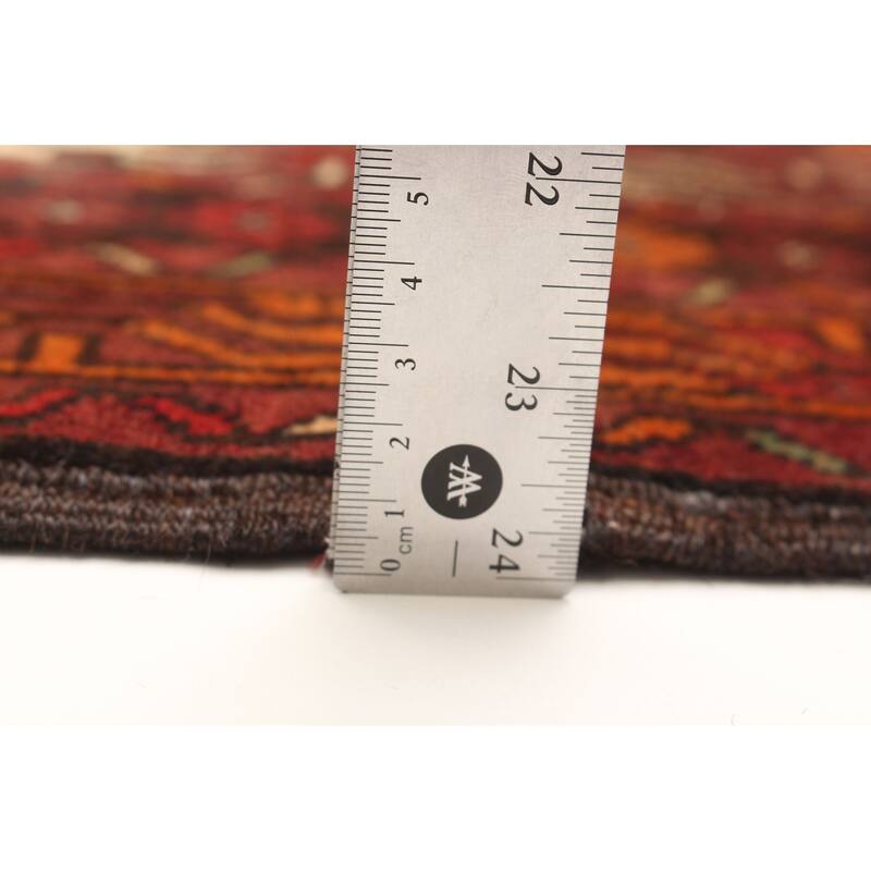ECARPETGALLERY Hand-knotted Teimani Burnt Orange Wool Rug - 4'4 x 6'4