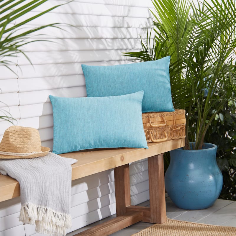 Sunbrella Cast Indoor/Outdoor Knife Edge Pillow (Set of 2)