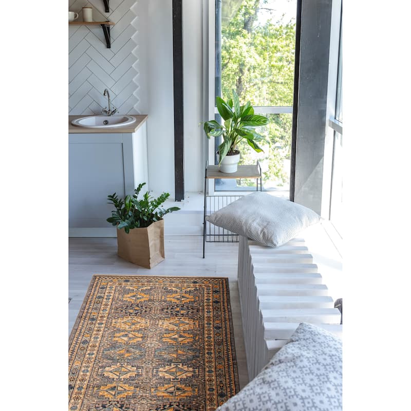 ECARPETGALLERY Hand-knotted 18 Of 20 Pak Finest Transitional Grey Wool Rug - 2'8 x 6'5