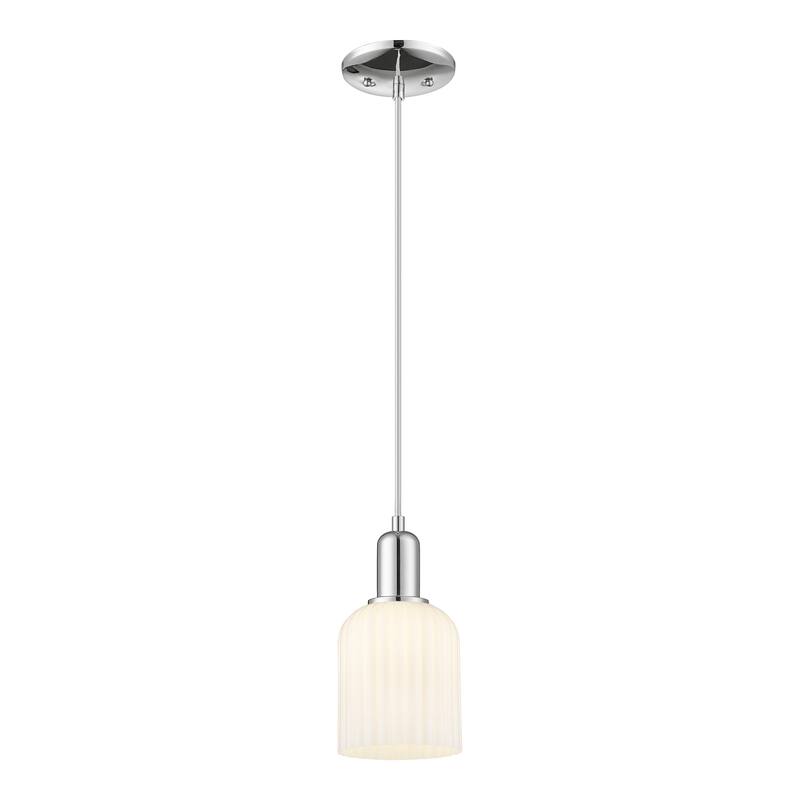 Innovations Lighting Downtown Urban - Bridal Veil - 1 Light 5" Cord Hung Mini Pendant
