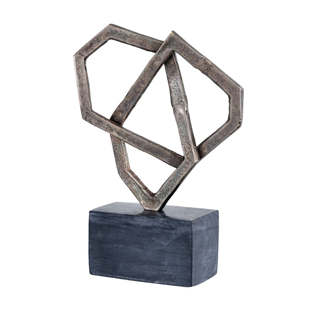 Atlas Spade Geometric Metal Sculpture