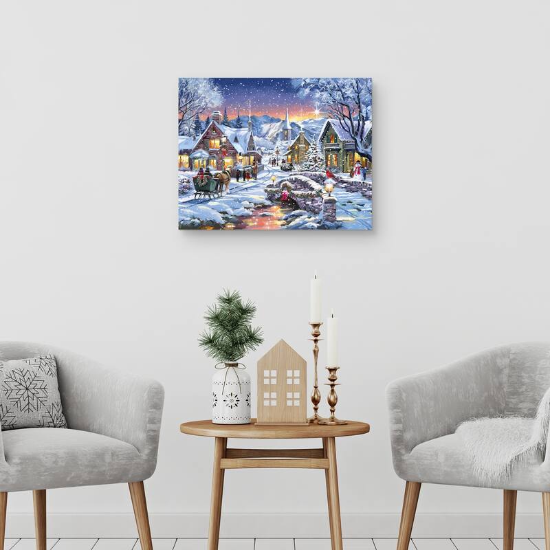 Tinsel Town by The Macneil Studio Canvas Art Print