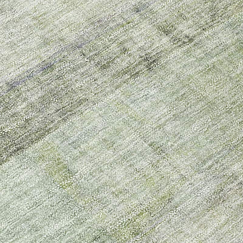 Machine Washable Indoor/ Outdoor Modern Abstract Chantille Rug