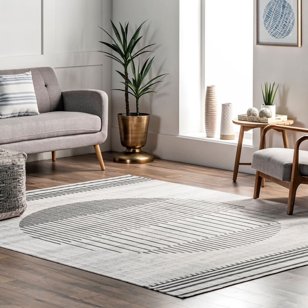 Nuloom Modern Sun SpinClean Machine Washable Area Rug