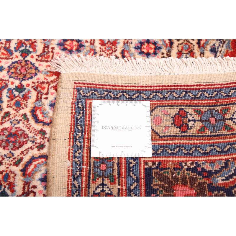 ECARPETGALLERY Hand-knotted Kayseri Cream Wool Rug - 3'5 x 10'5