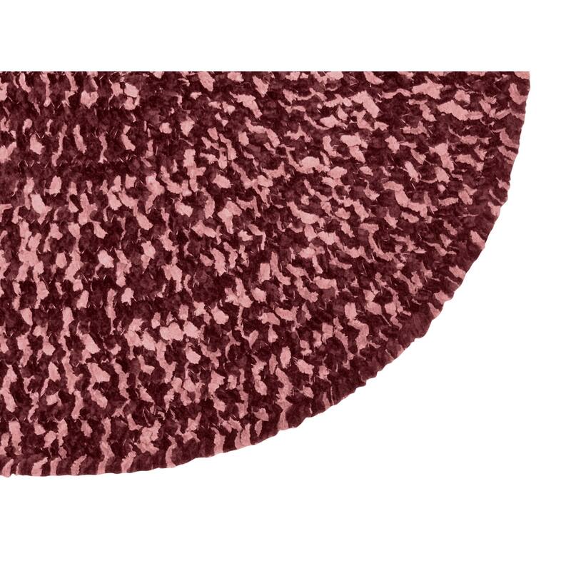 Better Trends Chenille Tweed & Solid Braid 100% Polyester Stain Resistant, Double Sided Reversible Indoor Area Rug