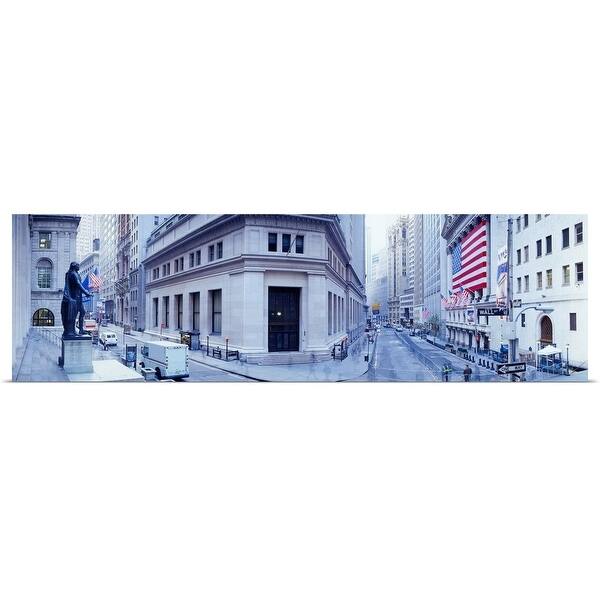 Shop Wall Street New York New York Poster Print Overstock