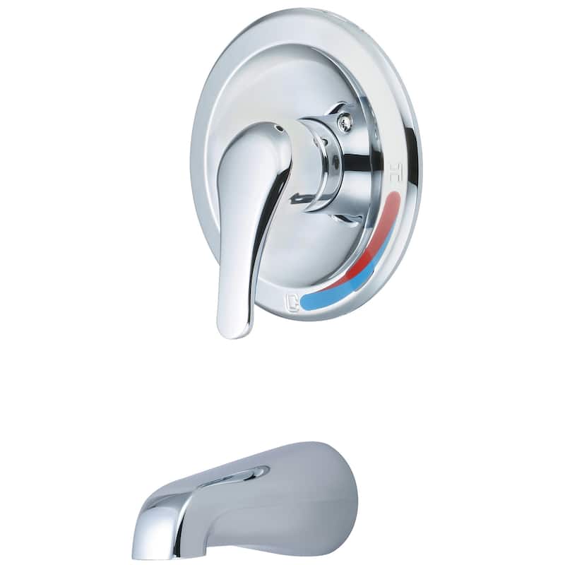 Pioneer Faucets Elite Wall Mounted Tub Filler - Polished Chrome