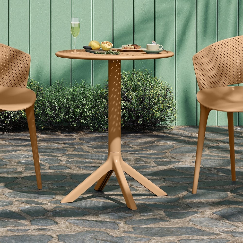 Christopher Knight Home - Cedric Modern Outdoor Plastic Bistro Table